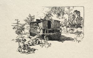 Bateau logement de Auguste Louis Lepère