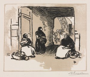 Vendedores de pan, 1889