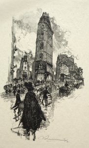 Esquina de la Rue de la Lune de Auguste Louis Lepère
