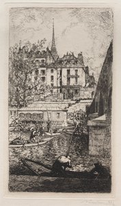 Demolición de la Casa de Sabra de Auguste Louis Lepère