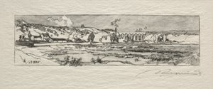 Estanque de Issy les Moulineaux de Auguste Louis Lepère