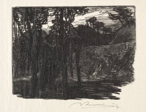 Atardecer de Auguste Louis Lepère