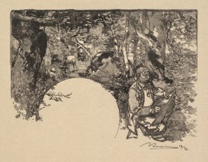 Bosque de Fontainebleau: los pintores de Auguste Louis Lepère
