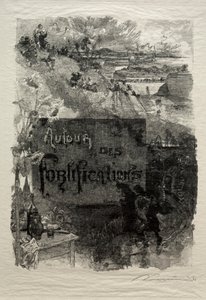 Frontispicio, 1886 de Auguste Louis Lepère