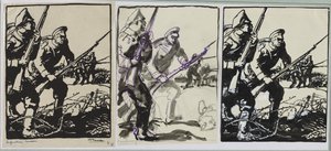 Infanterie russe de Auguste Louis Lepère