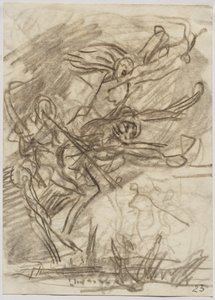 La muerte y las pasiones derritiéndose en la tierra de Auguste Louis Lepère