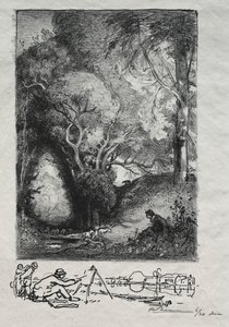 La Ravine en junio de Auguste Louis Lepère