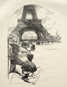 La Torre Eiffel de Auguste Louis Lepère