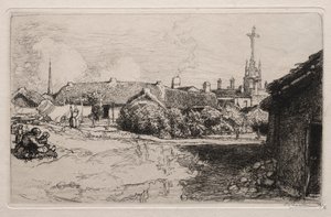 Le Calvaire, St. Jean-de-Mont de Auguste Louis Lepère