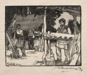 El Fabricante de Listones de Auguste Louis Lepère