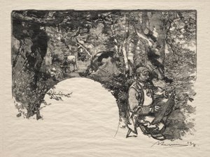Los Pintores de Auguste Louis Lepère