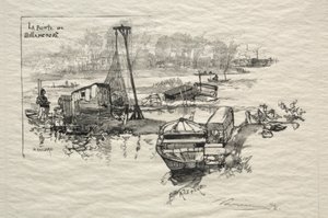 Le Point de Billancourt de Auguste Louis Lepère