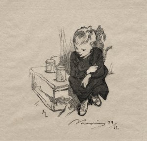 Le gamin a lorset, 1889 de Auguste Louis Lepère