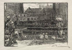 Los descargadores de yeso de Auguste Louis Lepère
