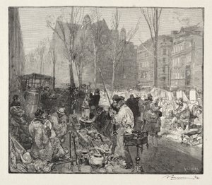 Mercado de chatarra de Auguste Louis Lepère