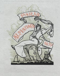 Almanaque de París, 1897: Contraportada, 1897 de Auguste Louis Lepère