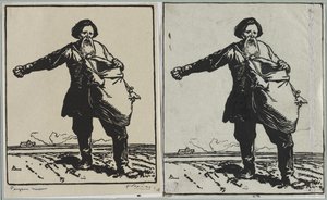 Paysan russe de Auguste Louis Lepère