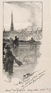 Quai des Grands Augustins de Auguste Louis Lepère
