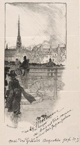Quai des Grands Augustins de Auguste Louis Lepère