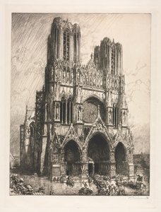 Catedral de Reims de Auguste Louis Lepère