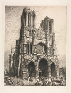 Catedral de Reims de Auguste Louis Lepère