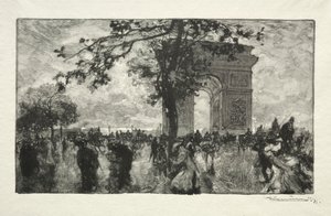 Retour du Bois de Auguste Louis Lepère