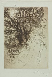 Coloquio sentimental de Paul Verlaine de Auguste Louis Lepère