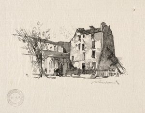 San Julián el Pobre: El Presbiterio de Auguste Louis Lepère