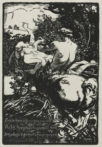 La centauro de Auguste Louis Lepère