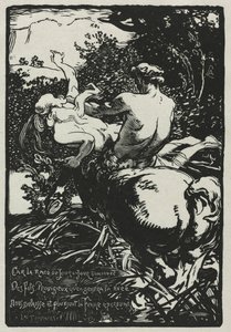 El centauro de Auguste Louis Lepère