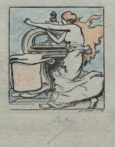 El impresor de Auguste Louis Lepère