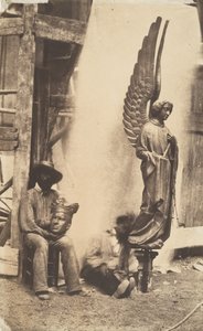 Ángel de la Pasión, Sainte-Chapelle, París, 1853-1854 de Auguste Mestral