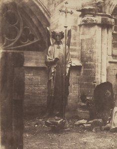 Ángel de Geoffroy-Dechaume del frontón oriental de la Sainte-Chapelle,1851-1853 (foto)