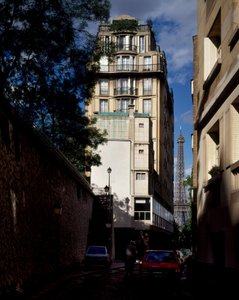 Edificio rue Raynouard, París XVI. Arquitecto Auguste Perret (1874-1954)