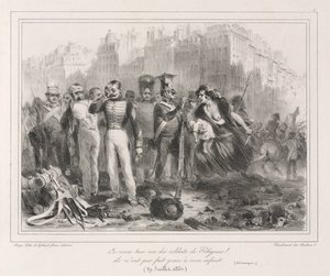 Álbum de 1831: Quiero matar a uno de los soldados de Polignac. No perdonaron a mi niño (Histórico)