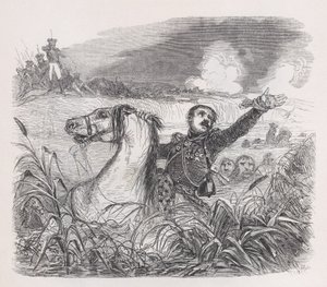 Poniatowski de Las Obras Completas de Béranger, 1836 de Auguste Raffet