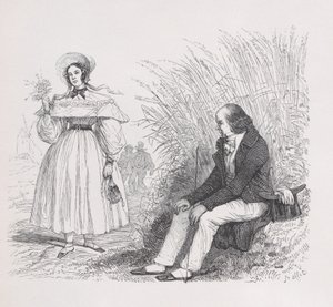 La hija del pueblo de Las obras completas de Béranger, 1836