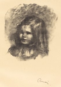 Claude Renoir, girado a la izquierda de Auguste Renoir