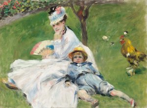 Madame Monet y su hijo