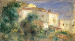 Maison de la Poste, Cagnes de Auguste Renoir