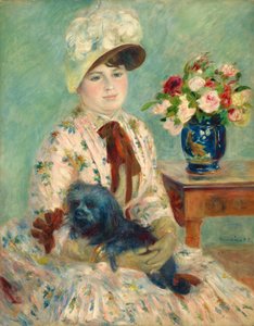 Mlle Charlotte Berthier de Auguste Renoir