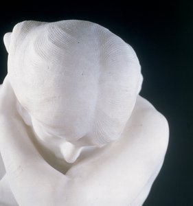 Detalle de Eva después de pescar (Modestia), c.1897 de Auguste Rodin
