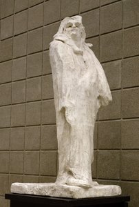 Honoré de Balzac (1799-1850) 1897 (yeso) de Auguste Rodin