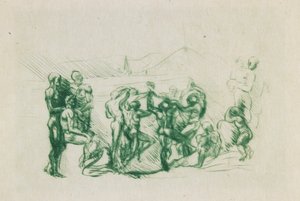 La Ronde, c.1883-84 de Auguste Rodin