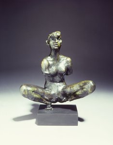 Gran bañista sentada