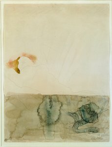 Desnudo con una serpiente de Auguste Rodin