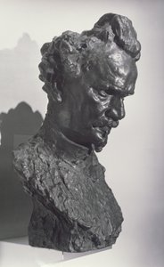 Busto retrato de Henri Rochefort, periodista y fundador del periódico 