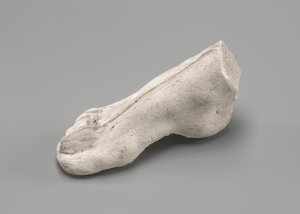 Pie derecho, posiblemente 1880 de Auguste Rodin