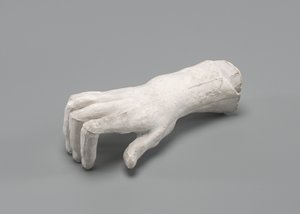 Mano derecha, posiblemente 1880 de Auguste Rodin