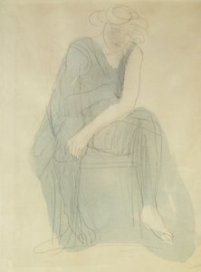 Mujer sentada de Auguste Rodin